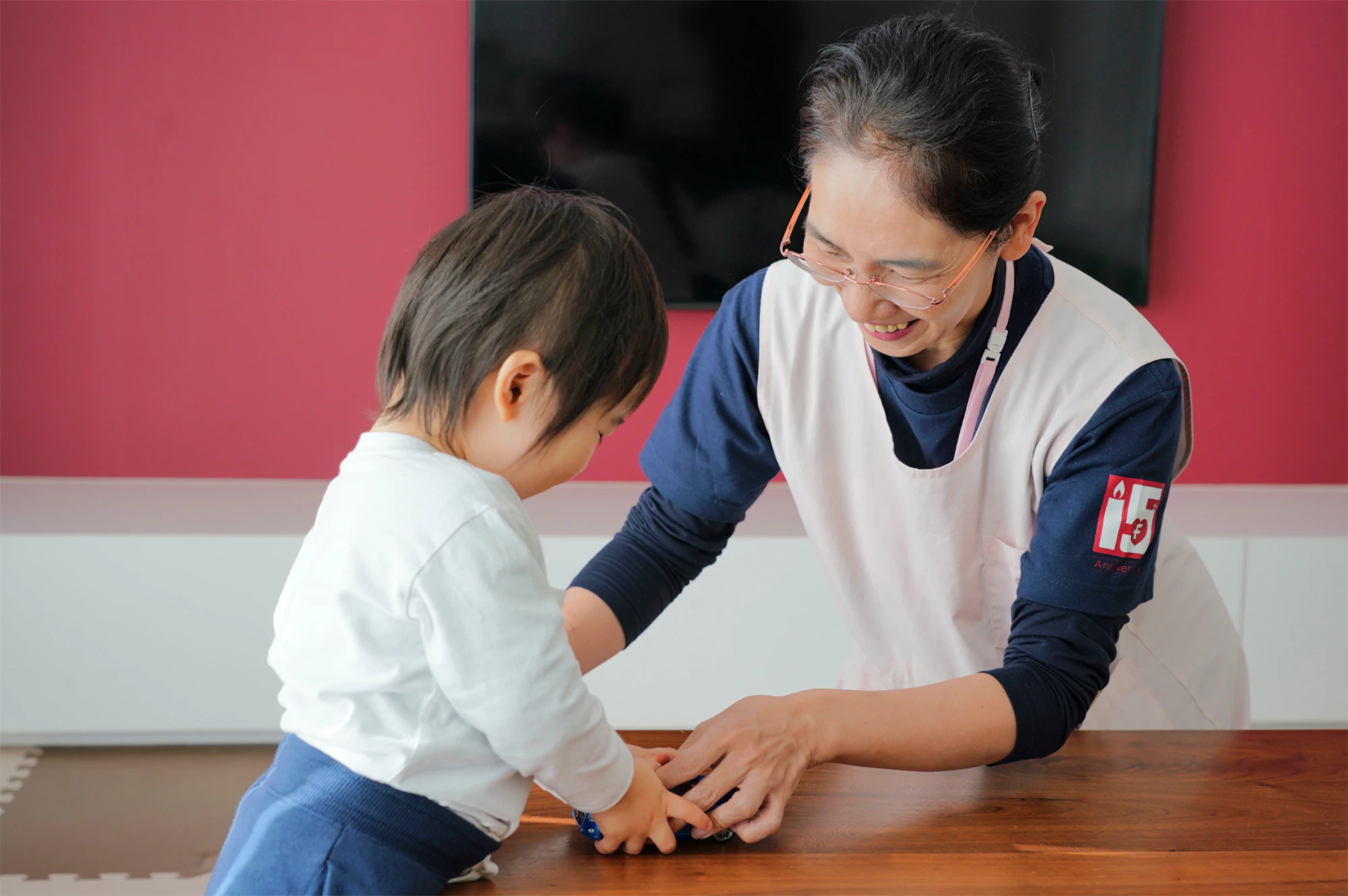 病児保育の様子